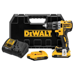 Kit Parafusadeira/Furadeira 1/2" (13mm) 20V MAX* XR Brushless Dewalt DCD791D2-B2